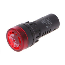 Load image into Gallery viewer, Buzzer Lamp AD16-22SM LED Flash Alarm Indicator Signal Lamp With Buzzer 12V Red Green Yellow Whosale&amp;Dropship