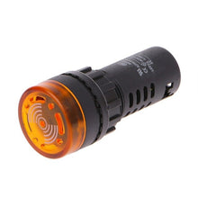 Load image into Gallery viewer, Buzzer Lamp AD16-22SM LED Flash Alarm Indicator Signal Lamp With Buzzer 12V Red Green Yellow Whosale&amp;Dropship